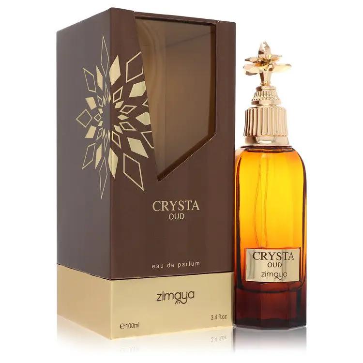 Afnan Zimaya Crysta Oud Eau De Parfum Spray (Unisex) by Afnan 100 ml by Brands HD