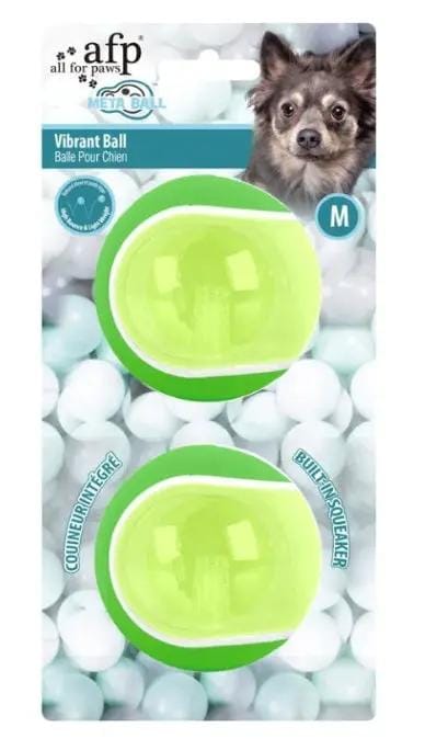 Animal Addiction Limited Dog Toy All For Paws - Meta ball-Vibrant ball  2 pcs All For Paws - Meta ball-Vibrant ball  2 pcs