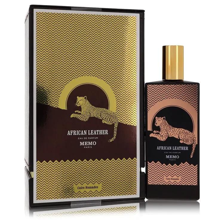 African Leather Eau De Parfum Spray (Unisex) by Memo 75 ml by Brands HD