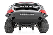 High Clearance Front Bumper LED Lights & Skid Plate Ram 1500 (19-24) by Magwarehouse.com