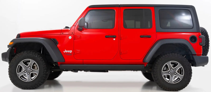 Power Running Boards Dual Electric Motor 4 Door Jeep Wrangler JL (2018-2026) by Magwarehouse.com