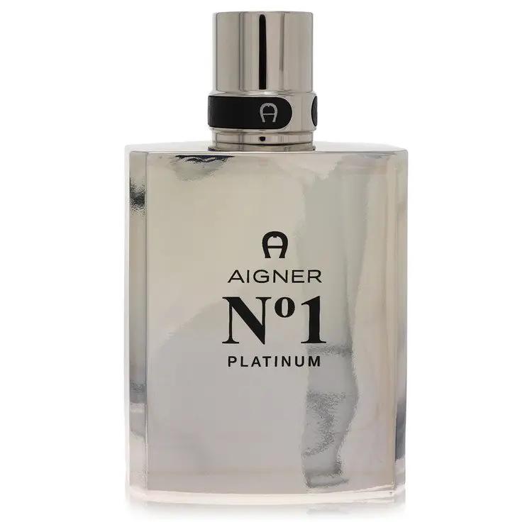 Aigner No. 1 Platinum Eau De Toilette Spray (unboxed) by Etienne Aigner 100 ml by Brands HD