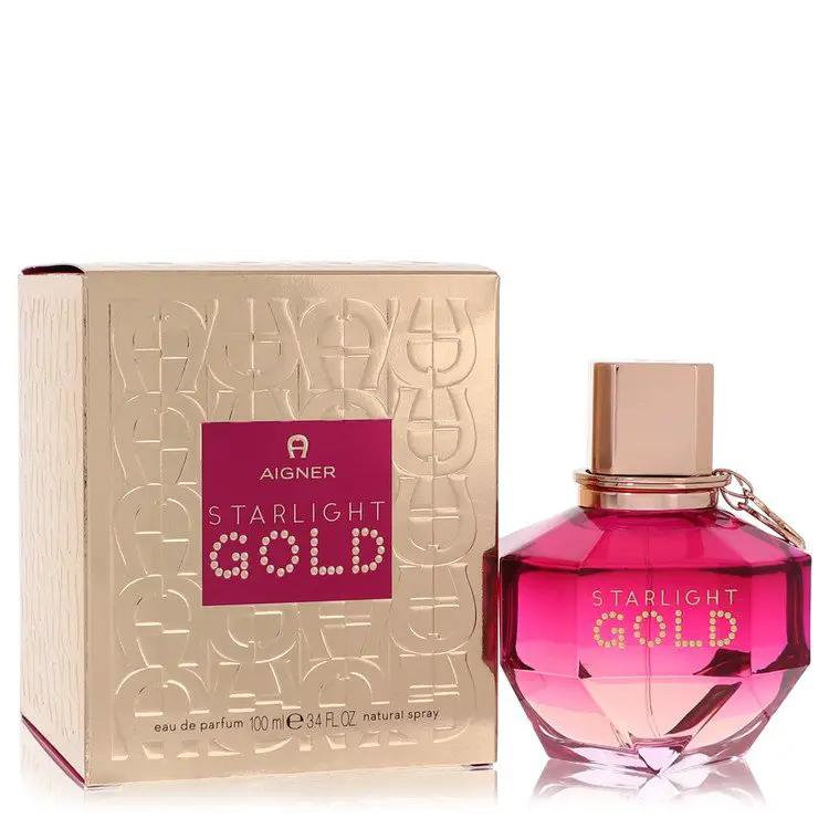 Aigner Starlight Gold Eau De Parfum Spray by Etienne Aigner 100 ml by Brands HD