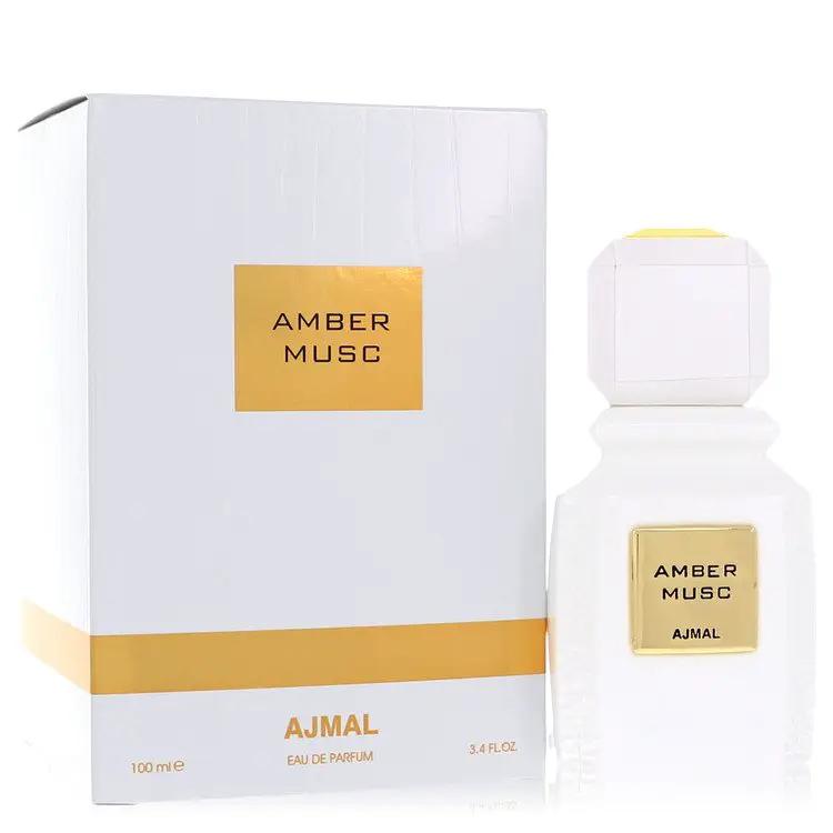 Ajmal Amber Musc Eau De Parfum Spray (Unisex) by Ajmal 100 ml by Brands HD
