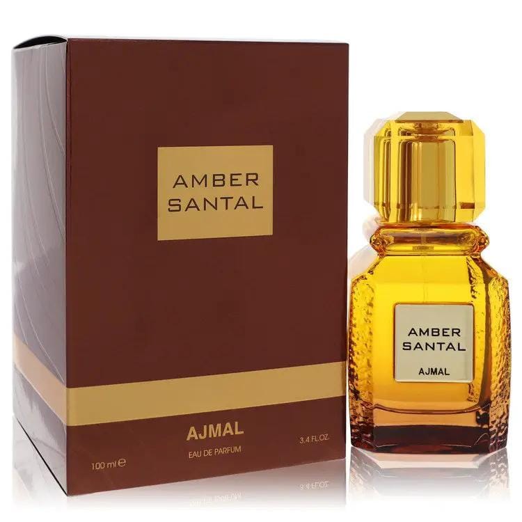Ajmal Amber Santal Eau De Parfum Spray (Unisex) by Ajmal 100 ml by Brands HD