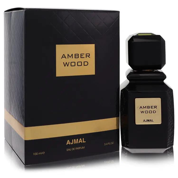 Ajmal Amber Wood Eau De Parfum Spray (Unisex) by Ajmal 100 ml by Brands HD