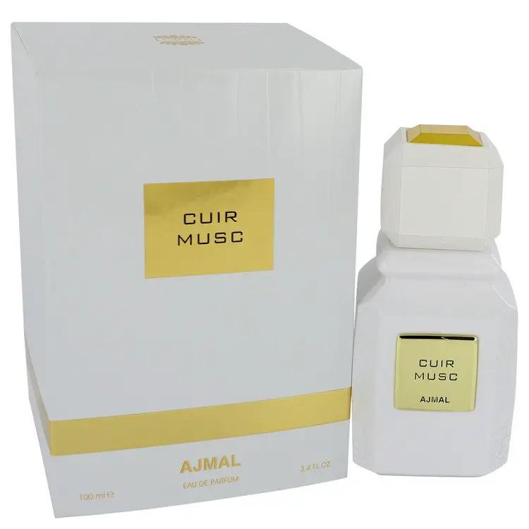 Ajmal Cuir Musc Eau De Parfum Spray (Unisex) by Ajmal 100 ml by Brands HD