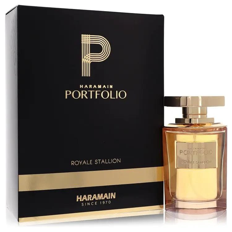 Al Haramain Portfolio Royale Stallion Eau De Parfum Spray by Al Haramain 75 ml by Brands HD