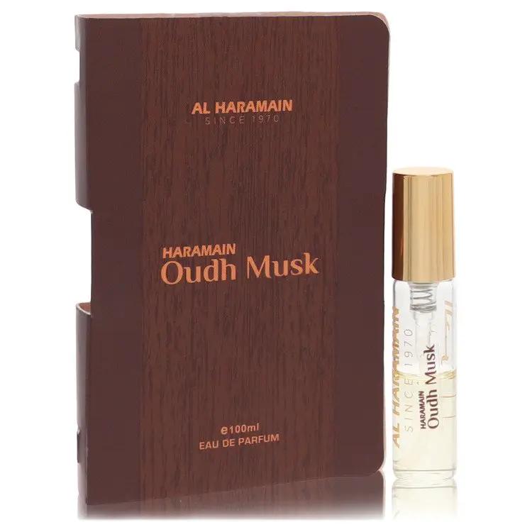 Brands HD Vial (sample) Al Haramain Oudh Musk Vial (sample) by Al Haramain 2 ml Al Haramain Oudh Musk Vial (sample) by Al Haramain 2 ml