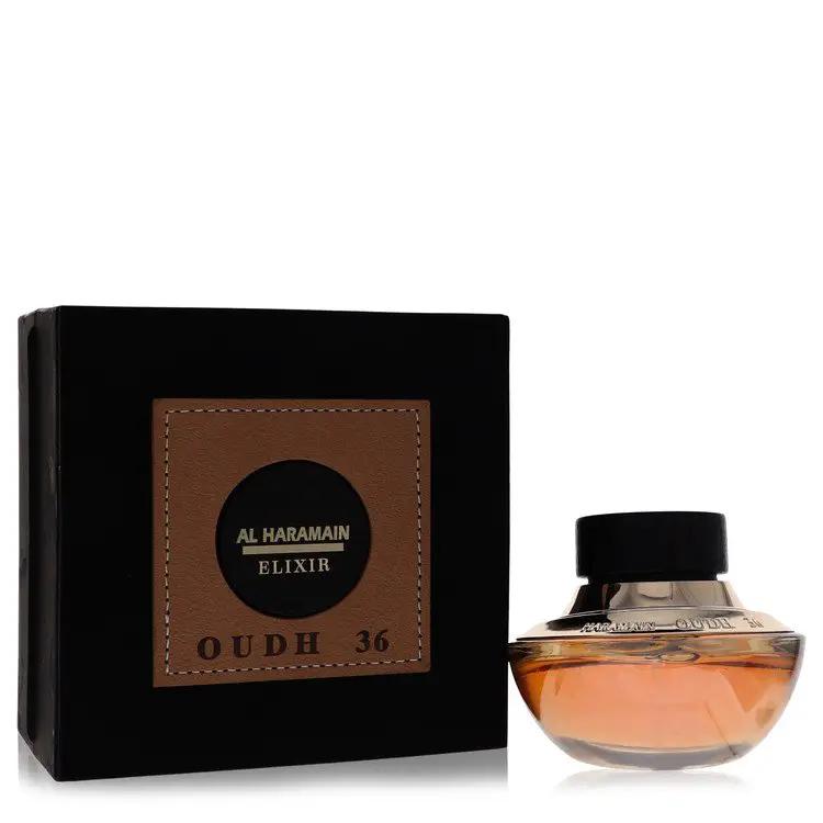 Oudh 36 Elixir Eau De Parfum Spray (Unisex) by Al Haramain 75 ml by Brands HD