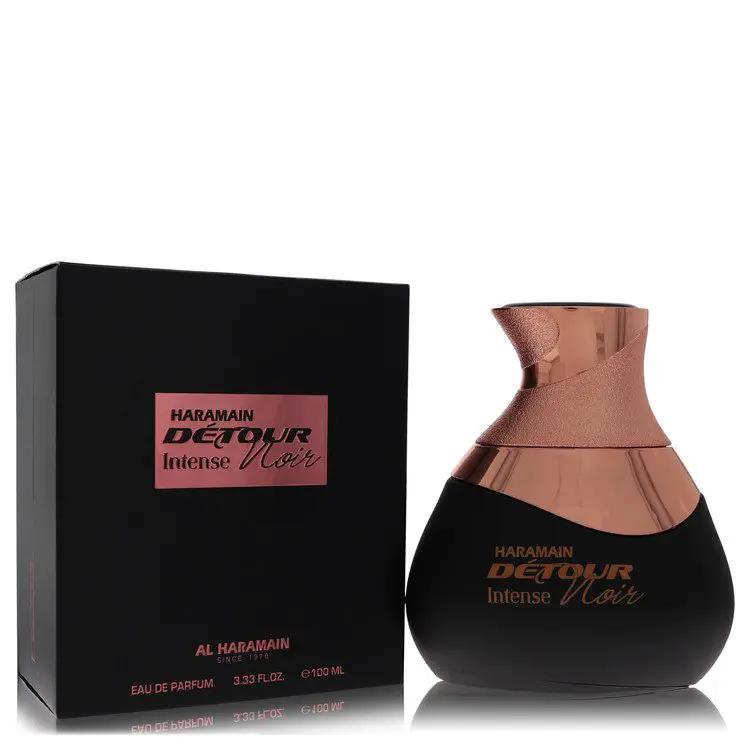 Brands HD Eau De Parfum Spray (Unisex) Al Haramain Detour Noir Intense Eau De Parfum Spray (Unisex) by Al Haramain 100 ml Al Haramain Detour Noir Intense Eau De Parfum Spray (Unisex) by Al Haramain 100 ml