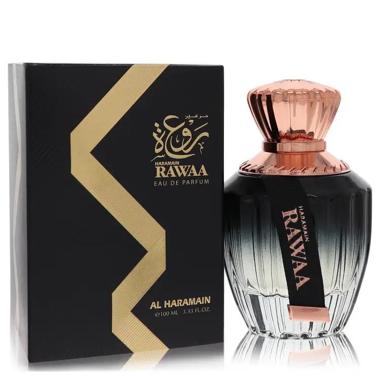 Brands HD Eau De Parfum Spray (Unisex) Al Haramain Rawaa Eau De Parfum Spray (Unisex) by Al Haramain 100 ml Al Haramain Rawaa Eau De Parfum Spray (Unisex) by Al Haramain 100 ml
