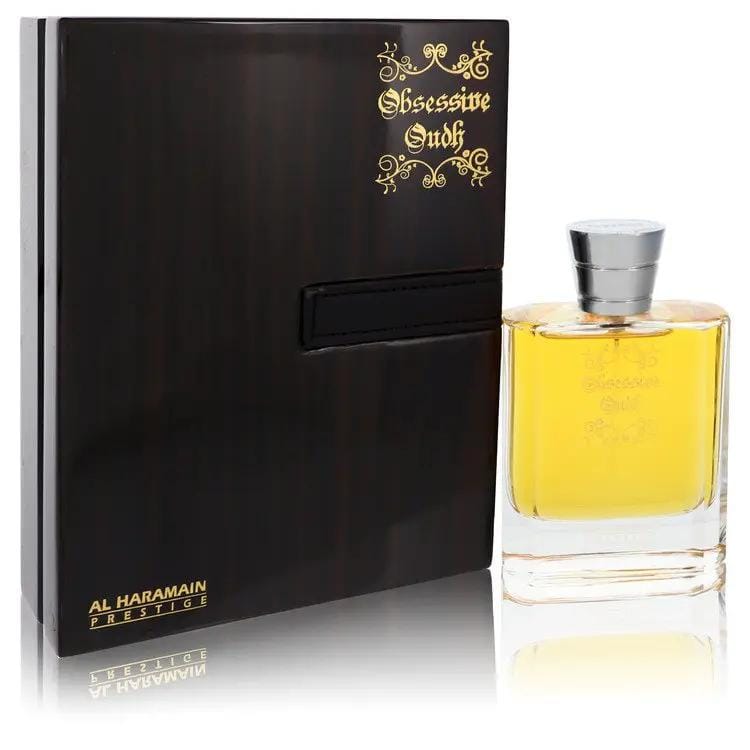 Al Haramain Obsessive Oudh Eau De Parfum Spray (Unisex) by Al Haramain 100 ml by Brands HD