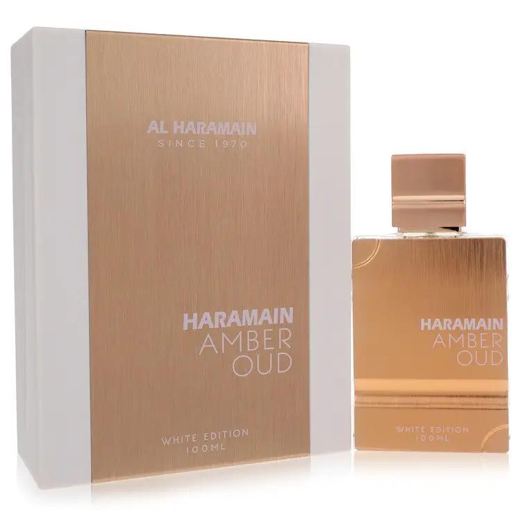 Al Haramain Amber Oud White Edition Eau De Parfum Spray (Unisex) by Al Haramain 100 ml by Brands HD