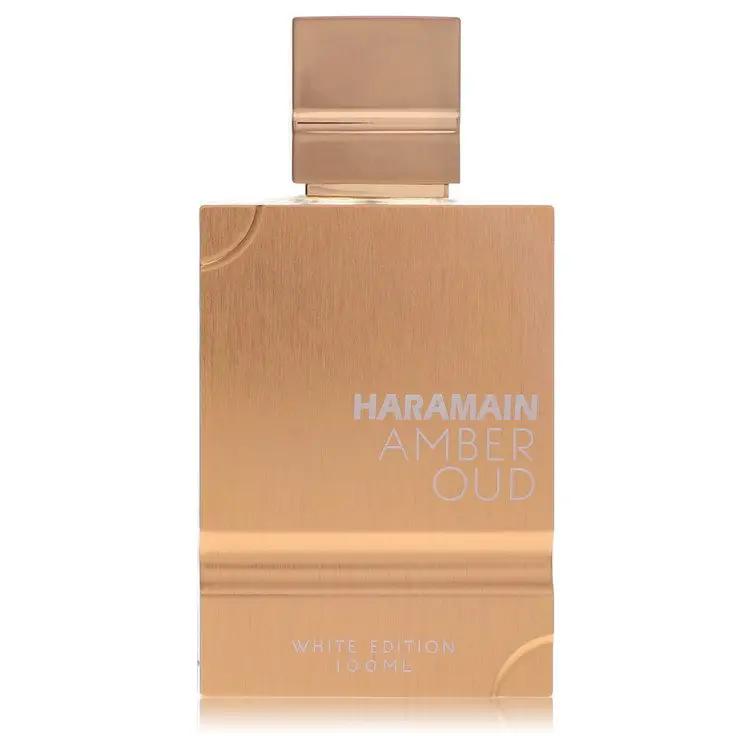 Brands HD Eau De Parfum Spray (Unisex Unboxed) Al Haramain Amber Oud White Edition Eau De Parfum Spray (Unisex Unboxed) by Al Haramain 100 ml Al Haramain Amber Oud White Edition Eau De Parfum Spray (Unisex Unboxed) by Al Haramain 100 ml