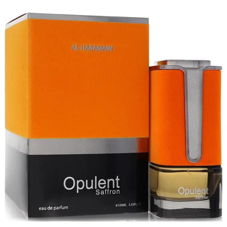 Al Haramain Opulent Saffron Eau De Parfum Spray (Unisex) by Al Haramain 100 ml by Brands HD