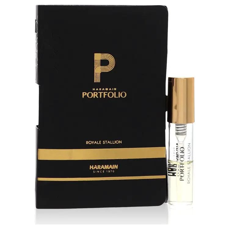 Brands HD Vial (sample) Al Haramain Portfolio Royale Stallion Vial (sample) by Al Haramain 1 ml Al Haramain Portfolio Royale Stallion Vial (sample) by Al Haramain 1 ml