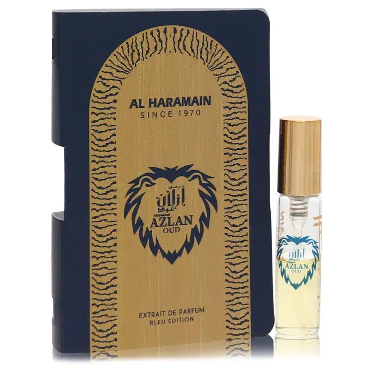 Brands HD Vial (sample) Al Haramain Azlan Oud Bleu Vial (sample) by Al Haramain 2 ml Al Haramain Azlan Oud Bleu Vial (sample) by Al Haramain 2 ml