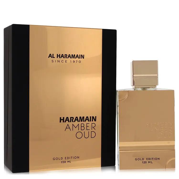 Al Haramain Amber Oud Gold Edition Eau De Parfum Spray (Unisex) by Al Haramain 120 ml by Brands HD