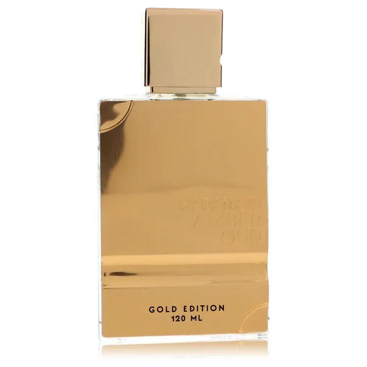 Al Haramain Amber Oud Gold Edition Eau De Parfum Spray (Unisex Unboxed) by Al Haramain 120 ml by Brands HD