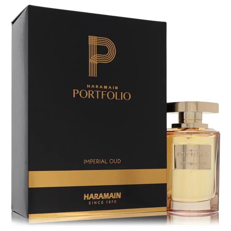Brands HD Eau De Parfum Spray (Unisex) Al Haramain Portfolio Imperial Oud Eau De Parfum Spray (Unisex) by Al Haramain 75 ml Al Haramain Portfolio Imperial Oud Eau De Parfum Spray (Unisex) by Al Haramain 75 ml