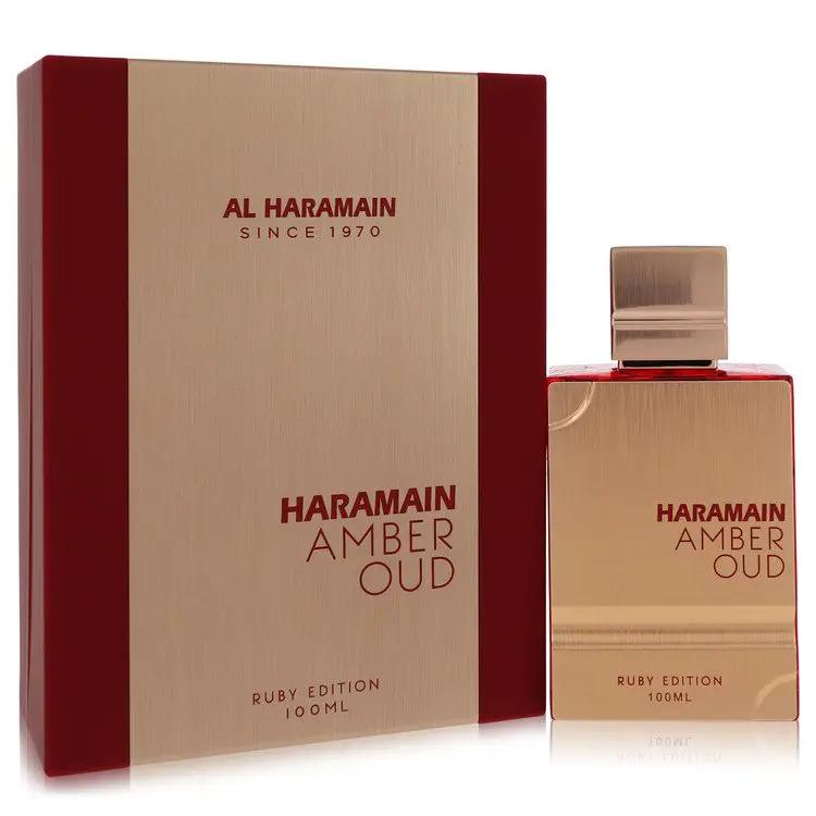Al Haramain Amber Oud Ruby Eau De Parfum Spray (Unisex) by Al Haramain 100 ml by Brands HD