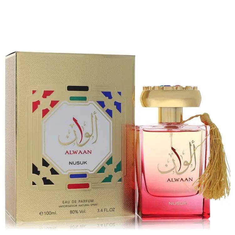 Alwaan Eau De Parfum Spray (Unisex) by Nusuk 100 ml by Brands HD