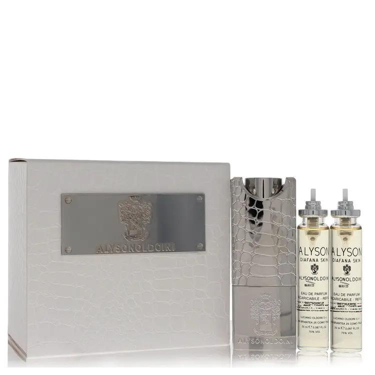 Diafana Skin Eau De Parfum Refillable Spray Includes 3 x 20ml Refills and Refillable Atomizer by Alyson Oldoini 60 ml by Brands HD