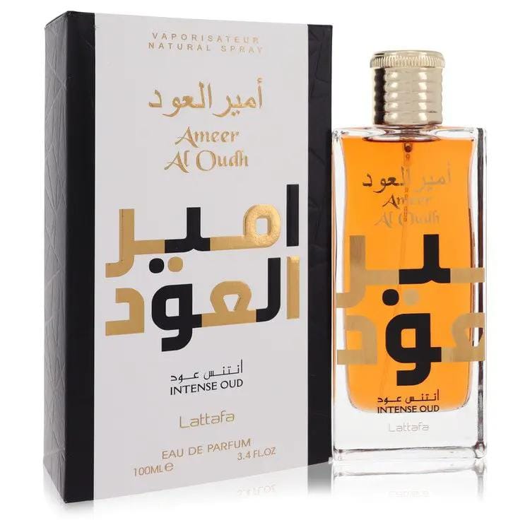 Ameer Al Oudh Intense Oud Eau De Parfum Spray (Unisex) by Lattafa 100 ml by Brands HD