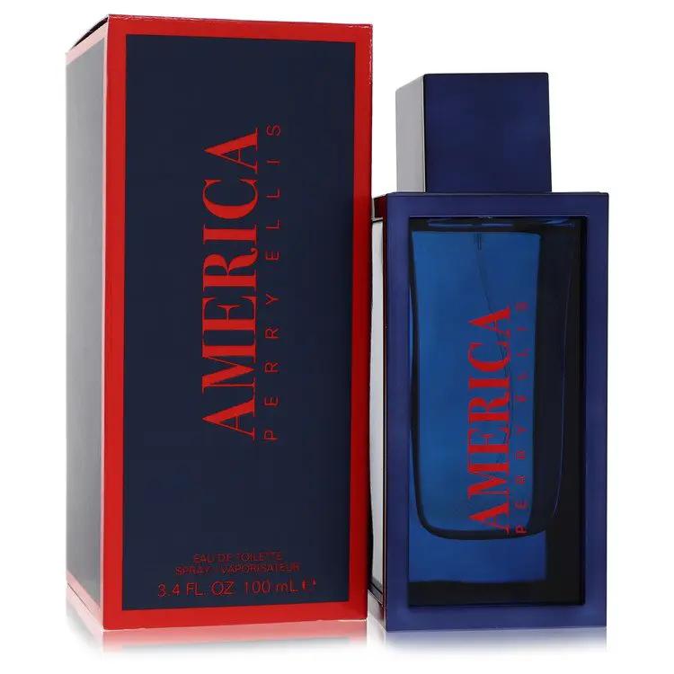 America Eau De Toilette Spray (New 2019) by Perry Ellis 100 ml by Brands HD