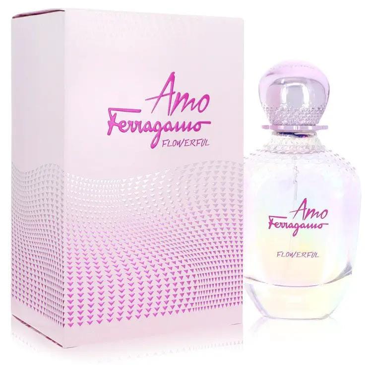 Amo Flowerful Eau De Toilette Spray by Salvatore Ferragamo 100 ml by Brands HD