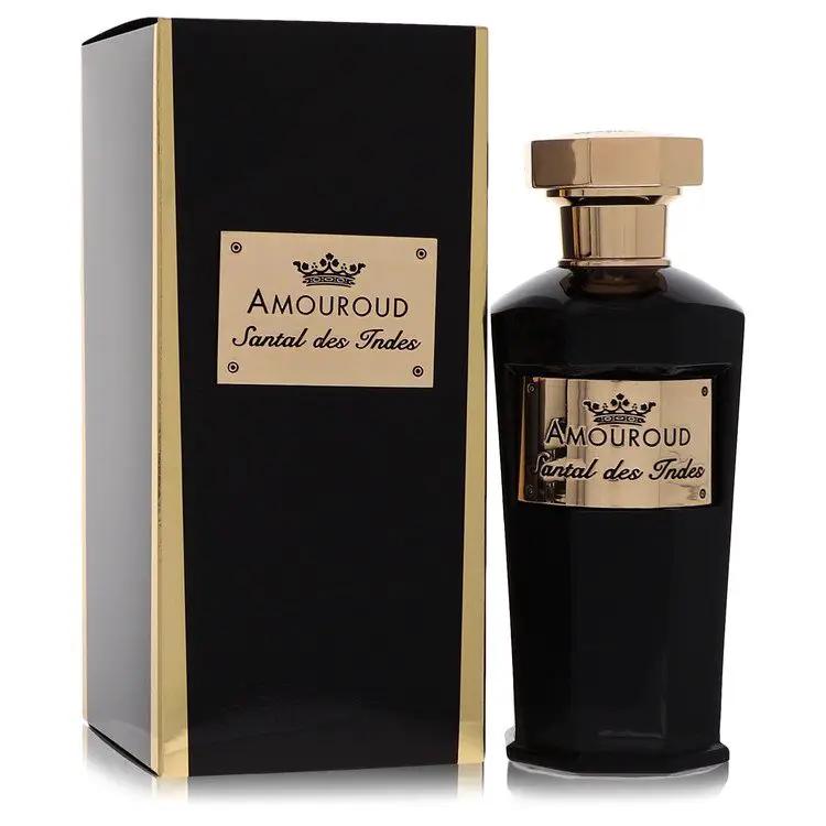 Santal Des Indes Eau De Parfum Spray (Unisex) by Amouroud 100 ml by Brands HD
