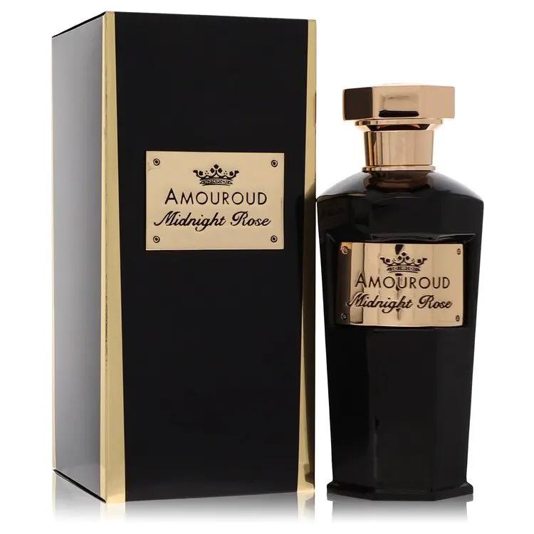 Midnight Rose Eau De Parfum Spray (Unisex) by Amouroud 100 ml by Brands HD