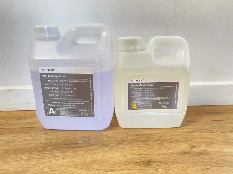 Pre-sealing Resin by Resin Art NZ