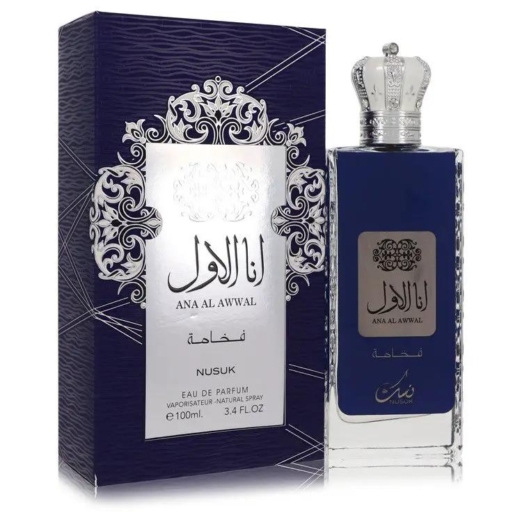 Ana Al Awwal Blue Eau De Parfum Spray by Nusuk 100 ml by Brands HD