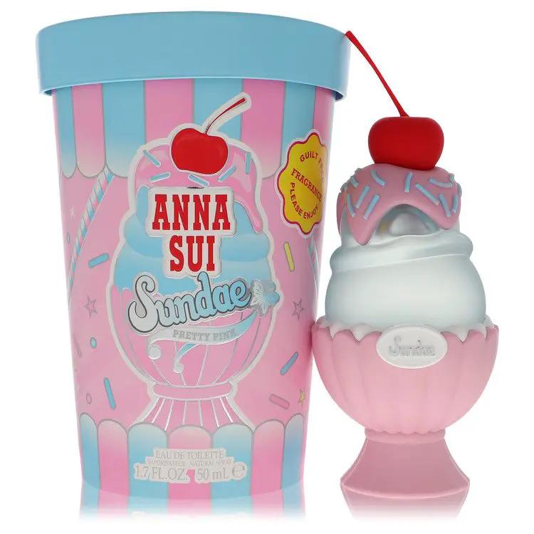 Brands HD Eau De Toilette Spray Anna Sui Sundae Pretty Pink Eau De Toilette Spray by Anna Sui 50 ml Anna Sui Sundae Pretty Pink Eau De Toilette Spray by Anna Sui 50 ml