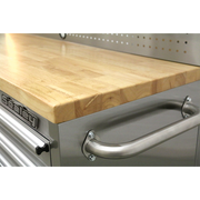 55 Inch 12 Drawers Stainless Steel Tool Chest workbench by Kiwi Grab