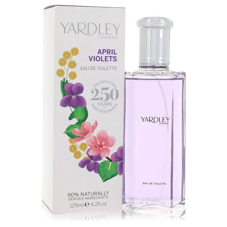 April Violets Eau De Toilette Spray by Yardley London 125 ml by Brands HD