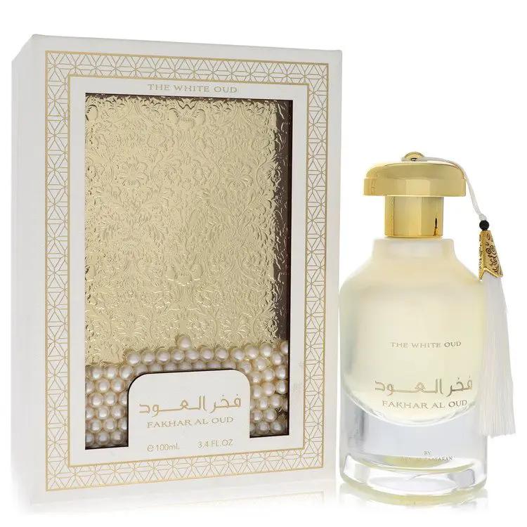 Brands HD Eau De Parfum Spray (Unisex) Ard Al Zaafaran Fakhar Al Oud The White Oud Eau De Parfum Spray (Unisex) by Al Zaafaran 100 ml Ard Al Zaafaran Fakhar Al Oud The White Oud Eau De Parfum Spray (Unisex) by Al Zaafaran 100 ml