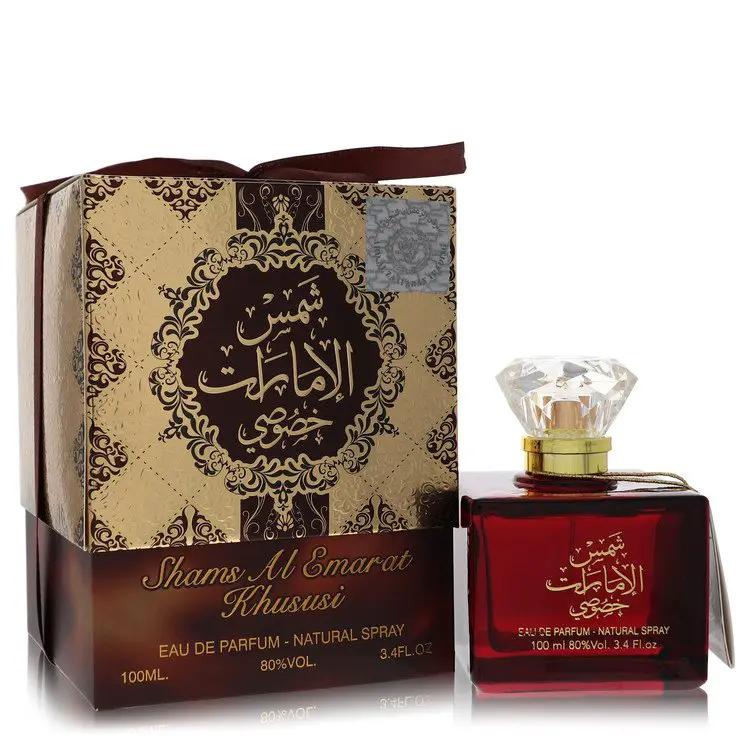 Brands HD Eau De Parfum Spray (Unisex) Ard Al Zaafaran Shams Al Emarat Khususi Eau De Parfum Spray (Unisex) by Al Zaafaran 100 ml Ard Al Zaafaran Shams Al Emarat Khususi Eau De Parfum Spray (Unisex) by Al Zaafaran 100 ml