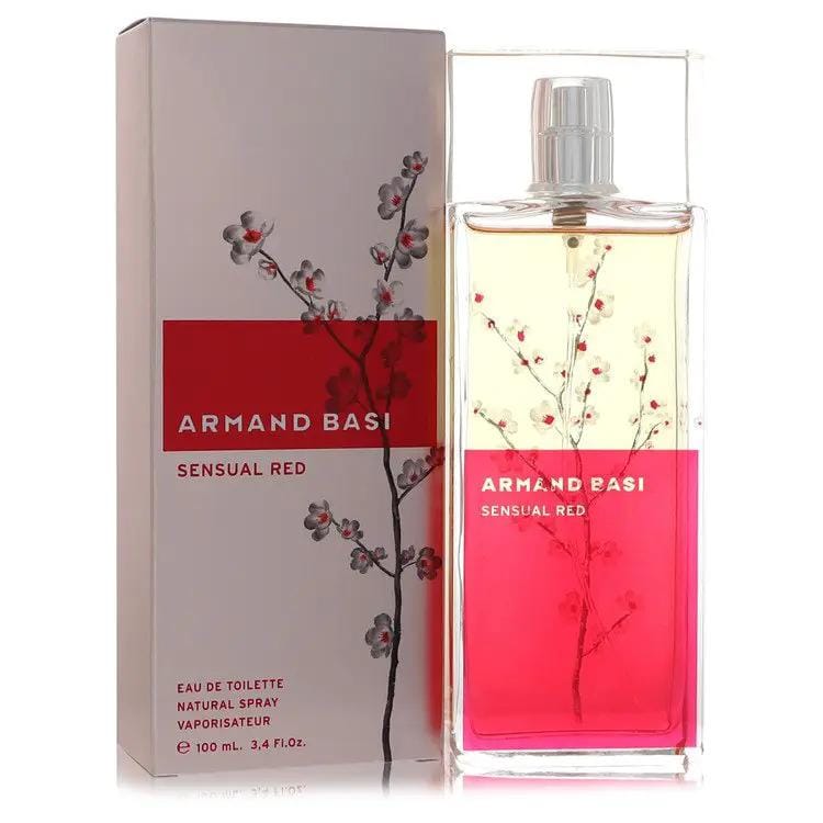 Armand Basi Sensual Red Eau De Toilette Spray by Armand Basi 100 ml by Brands HD