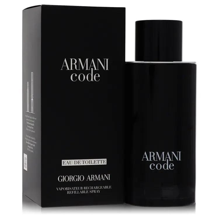 Armani Code Eau De Toilette Spray Refillable by Giorgio Armani 125 ml by Brands HD