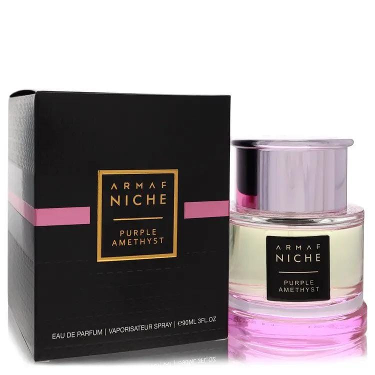 Brands HD Eau DE Parfum Spray Armaf Niche Purple Amethyst Eau DE Parfum Spray by Armaf 90 ml Armaf Niche Purple Amethyst Eau DE Parfum Spray by Armaf 90 ml