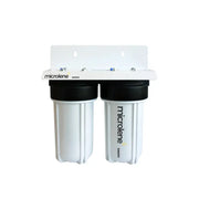 Davey Microlene 10" Jumbo Twin Filter Housing - Rainwater, Mains or Housing Only NZ by Filtration Station NZ