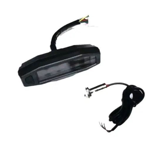 Universal LCD Digital Motorcycle Meter Speedometer by salelink.co.nz