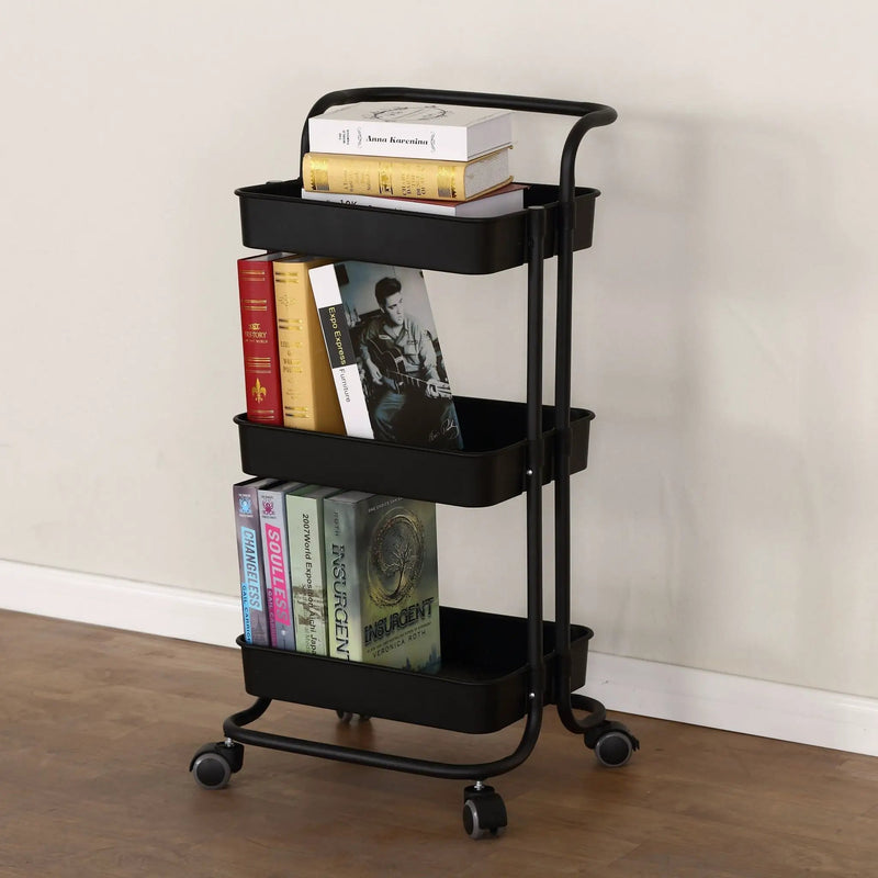 Kitchen Storage Trolley on Wheels by salelink.co.nz
