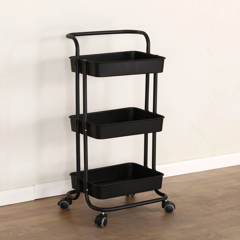 Kitchen Storage Trolley on Wheels by salelink.co.nz