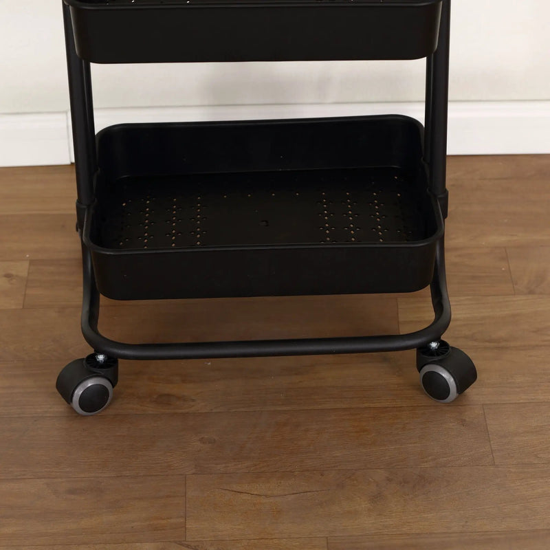Kitchen Storage Trolley on Wheels by salelink.co.nz
