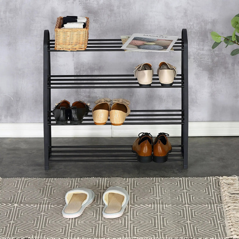 XJ43K 4-Tier Shoe Rack 62cm by salelink.co.nz