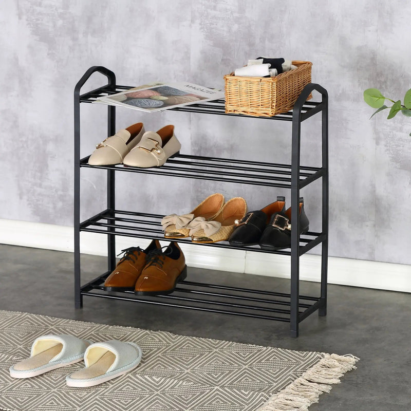 XJ43K 4-Tier Shoe Rack 62cm by salelink.co.nz